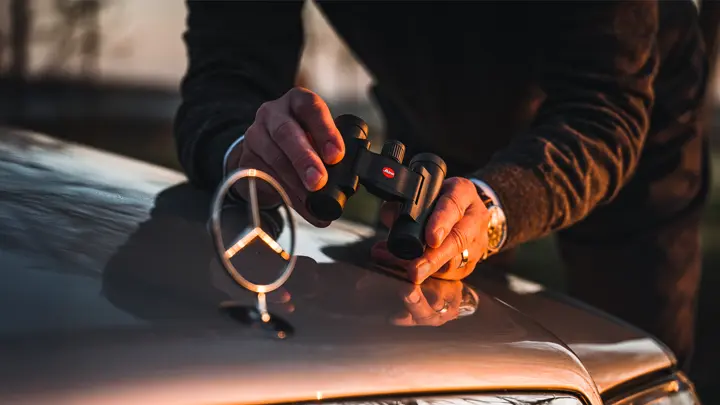 a man holding the Ultravid BR