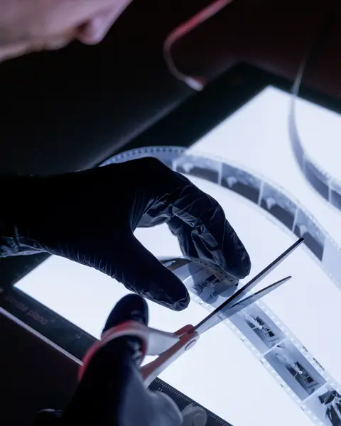 Someone is cutting a film role.