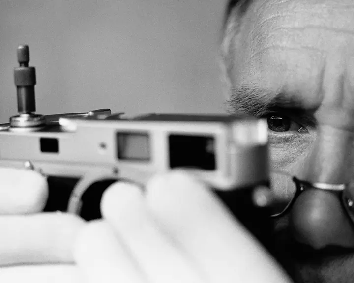 Leica camera is checked