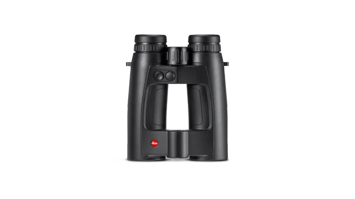 The Leica Geovid Pro SE stands on a white background