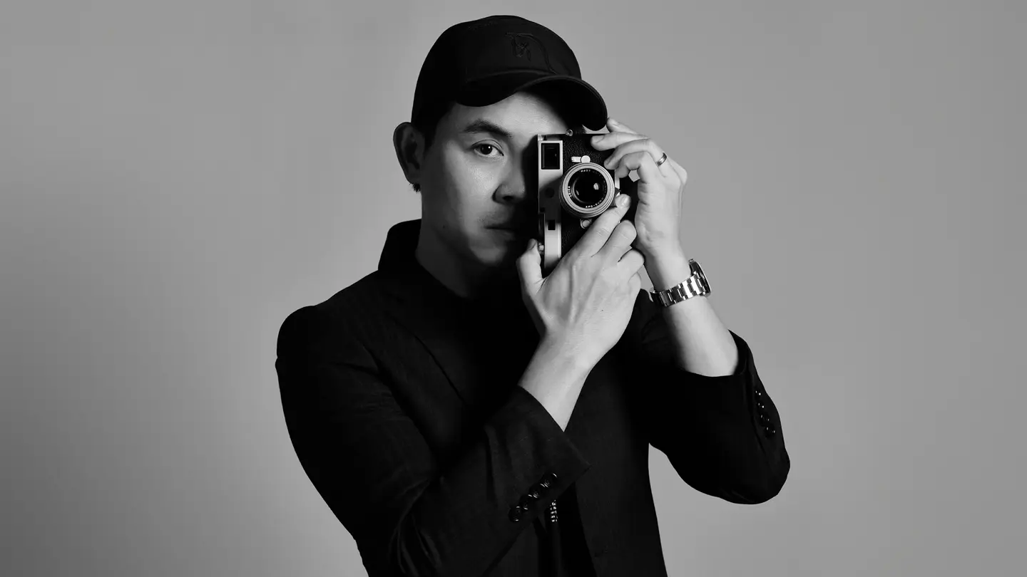 Man with a Leica M 11