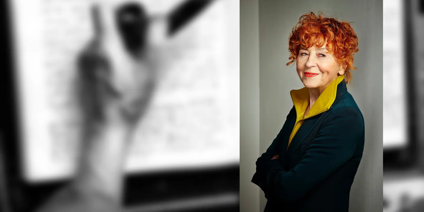 Portrait of Picture of the Year winner Herlinde Koelbl.