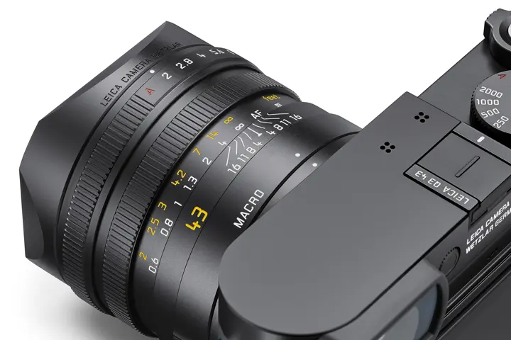 Q3 43 with focus on lens