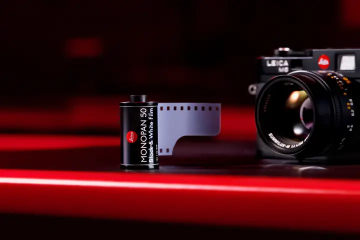 Leica M6 with the Leica Monopan 50 film.