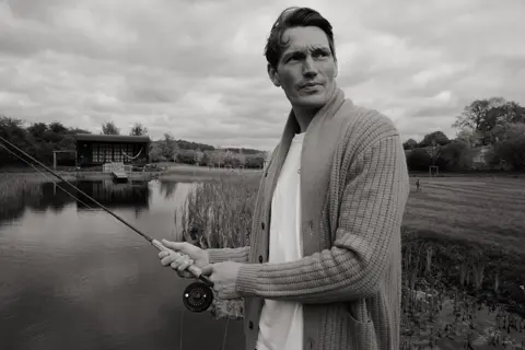 Black and white photography with Leica Looks Man with a fishing rod