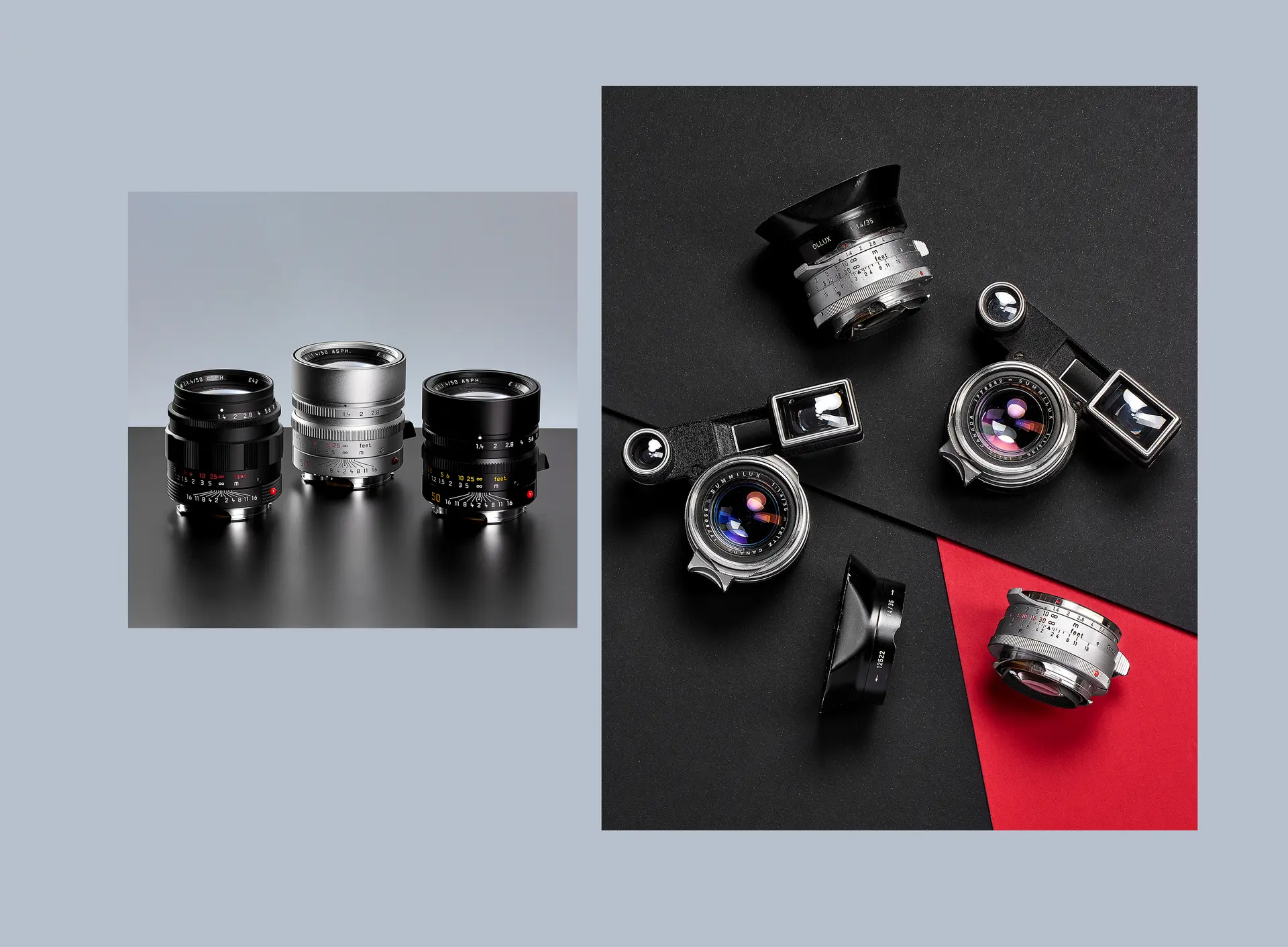 Portfolio of Leica lenses